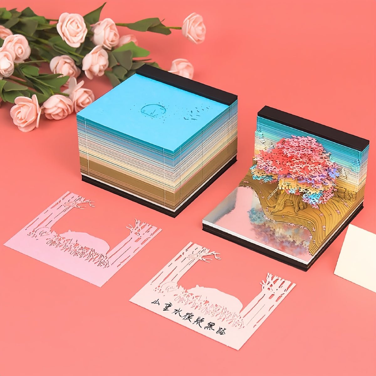 3D Calendar - Tree House A - 3D Calendar