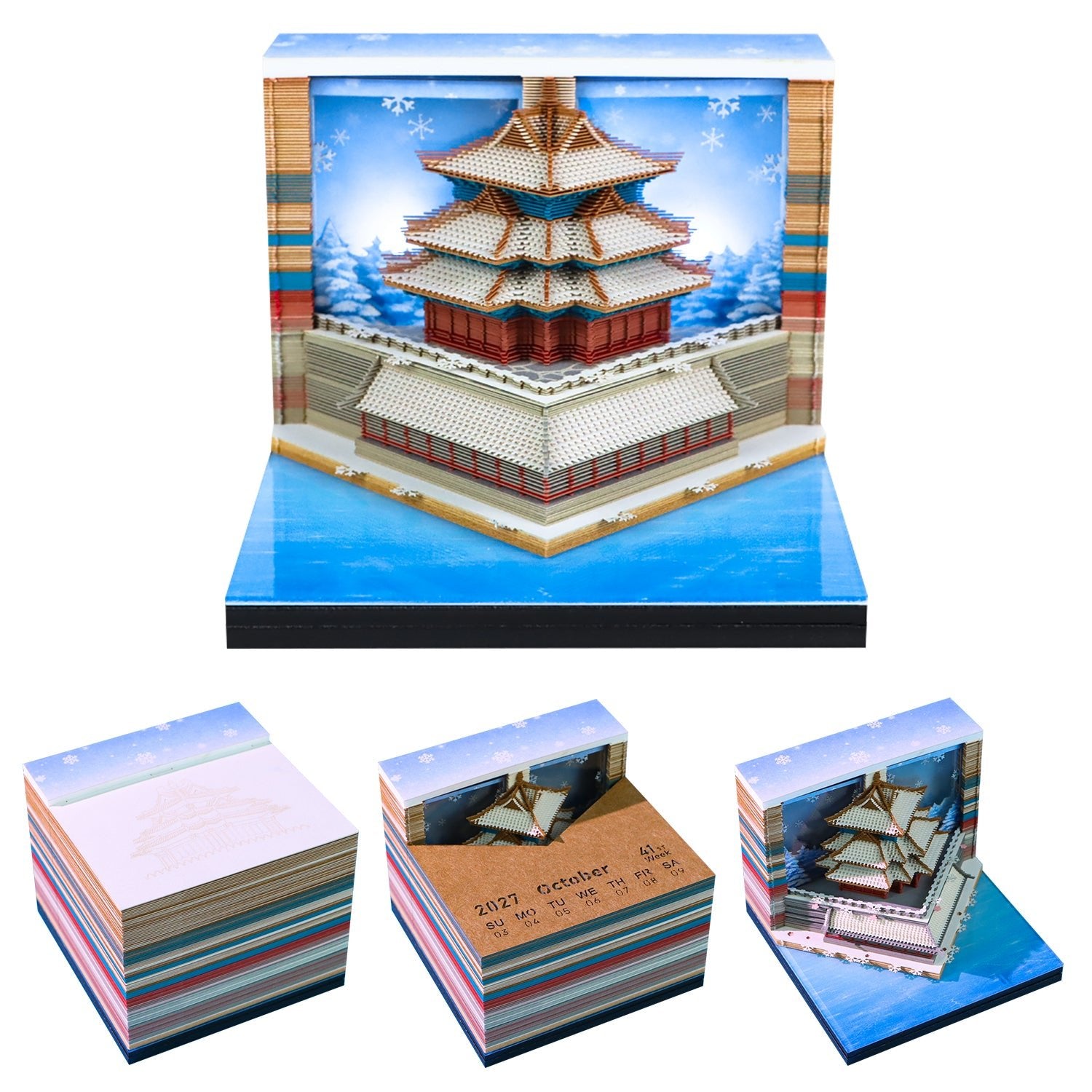 3D Calendar - Turret - 3D Calendar