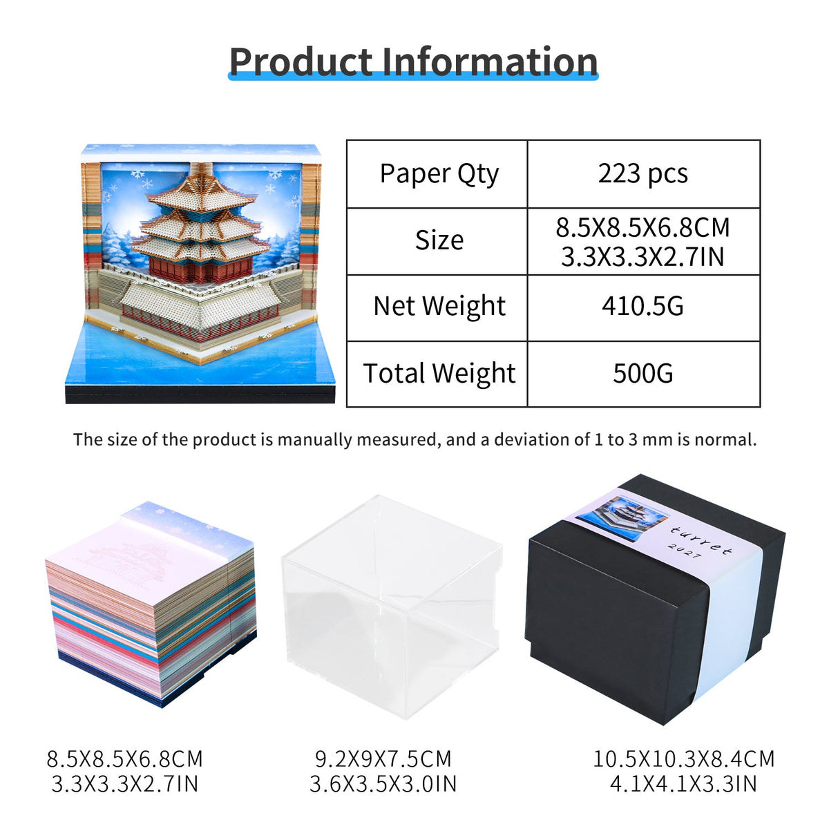 3D Calendar - Turret - 3D Calendar