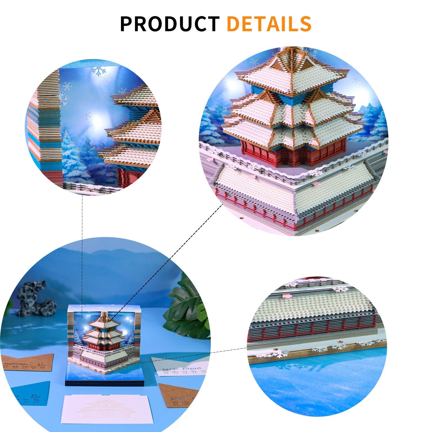 3D Calendar - Turret - 3D Calendar