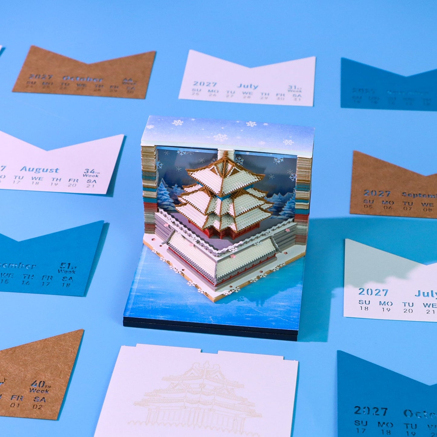 3D Calendar - Turret - 3D Calendar