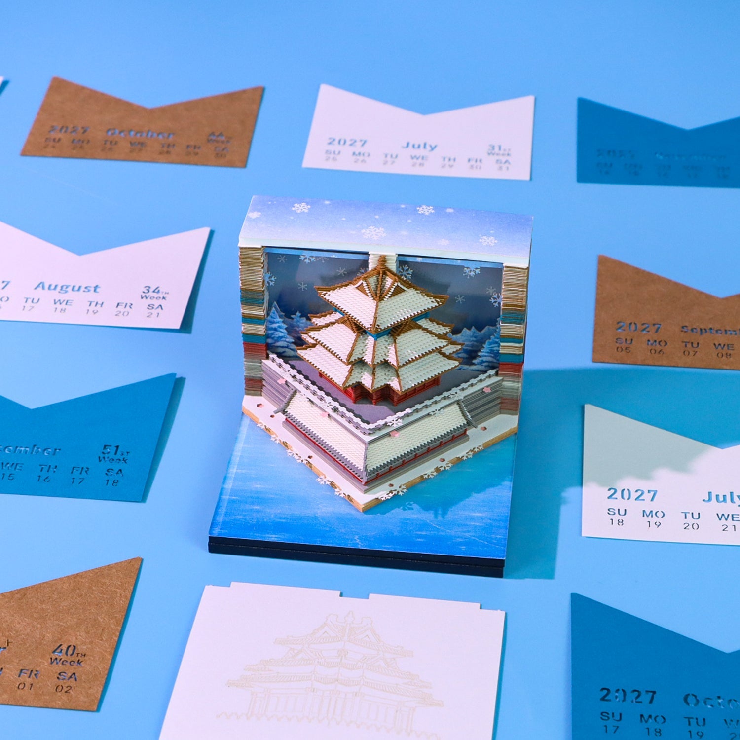 3D Calendar - Turret - 3D Calendar