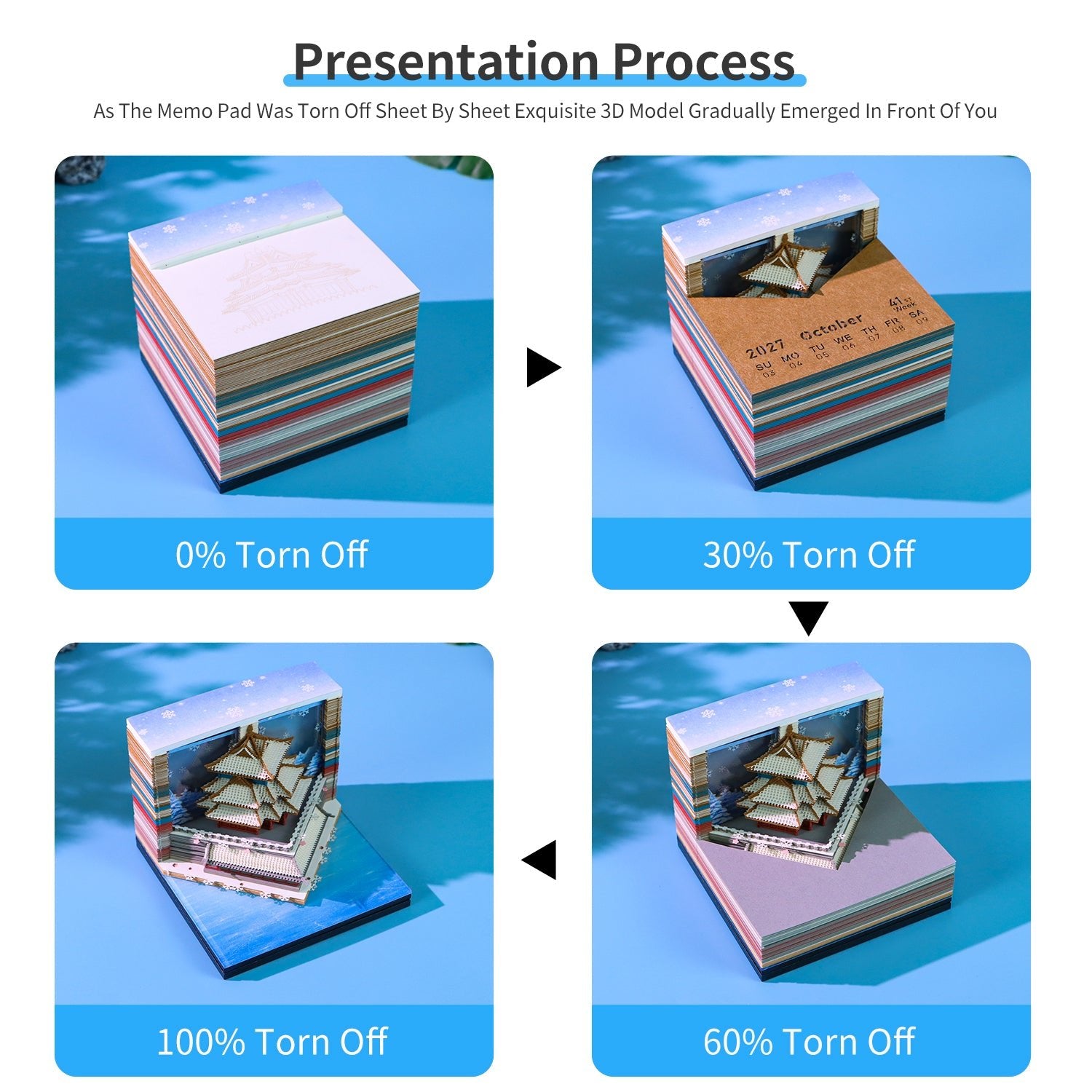3D Calendar - Turret - 3D Calendar