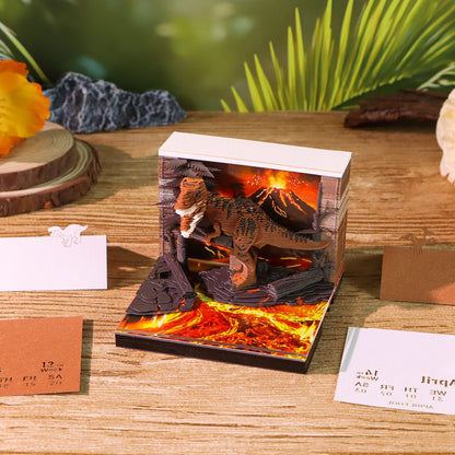 3D Calendar - Tyrannosaurus Rex - 3D Calendar