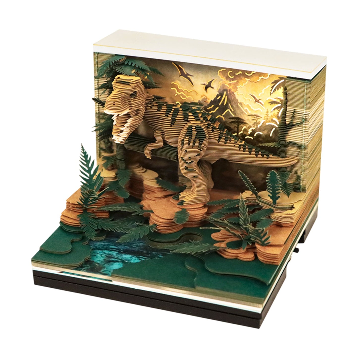 3D Calendar - Tyrannosaurus Rex - 3D Calendar