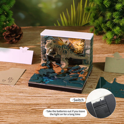 3D Calendar - Tyrannosaurus Rex - 3D Calendar