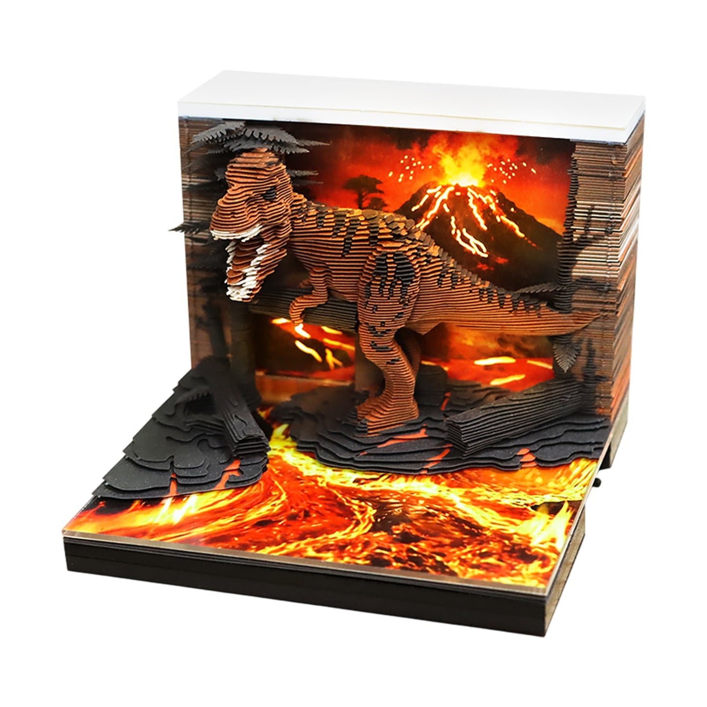 3D Calendar - Tyrannosaurus Rex - 3D Calendar