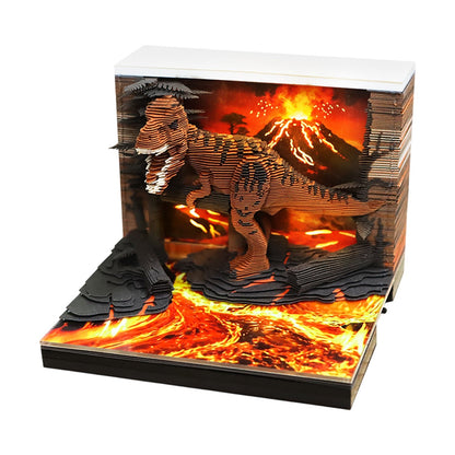 3D Calendar - Tyrannosaurus Rex - 3D Calendar