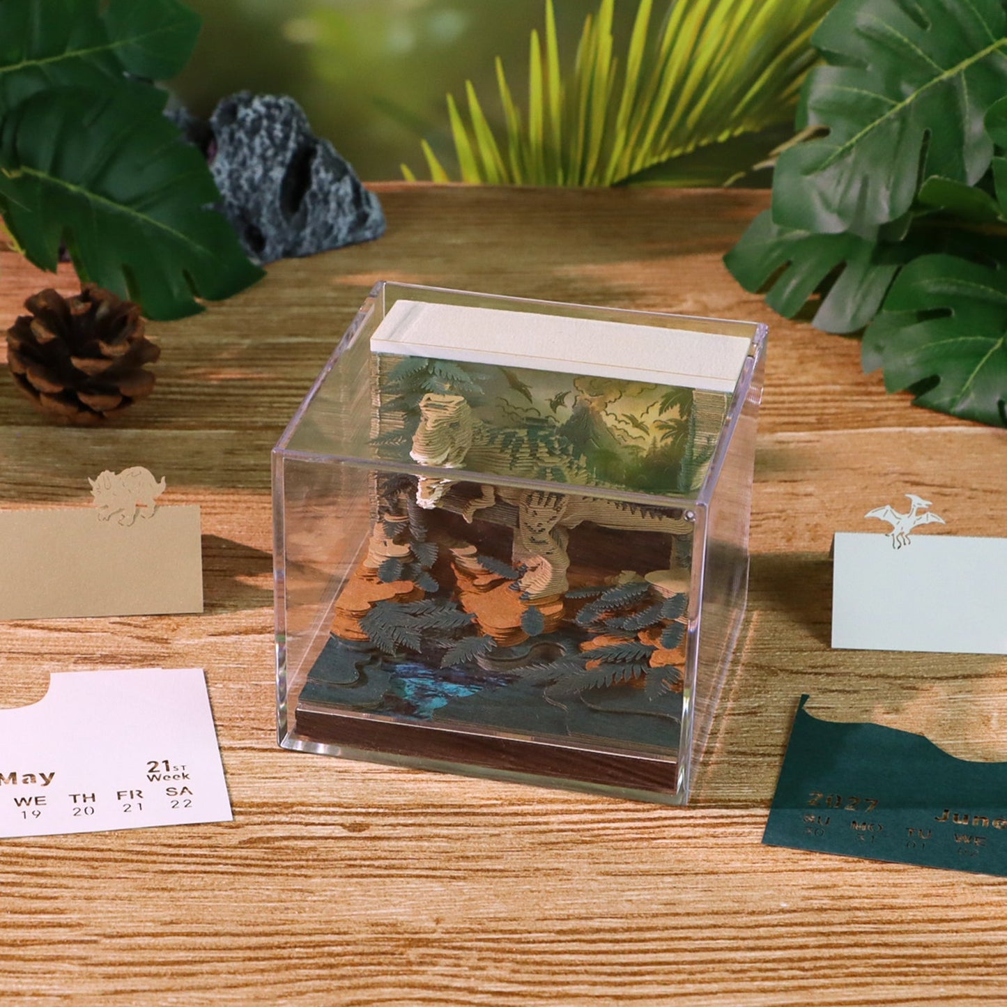 3D Calendar - Tyrannosaurus Rex - 3D Calendar