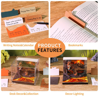 3D Calendar - Tyrannosaurus Rex - 3D Calendar