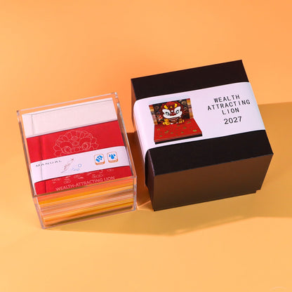 3D Calendar - Wealth Attracting Lion - 3D Calendar