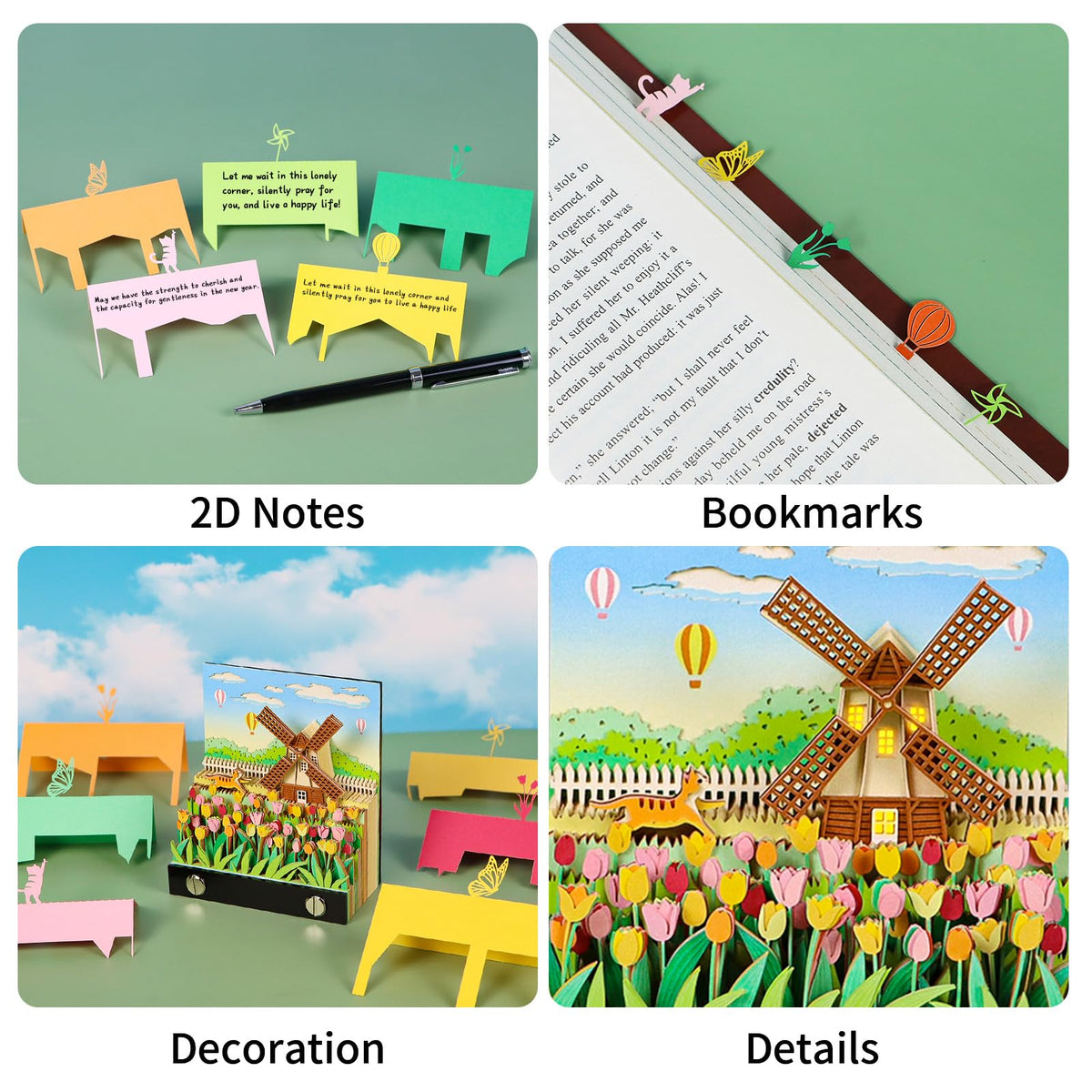 3D Calendar 2026 - Windmill - 3D Calendar
