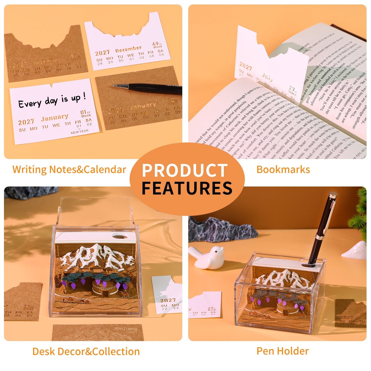 3D Calendar - Xinjiang Impression - 3D Calendar