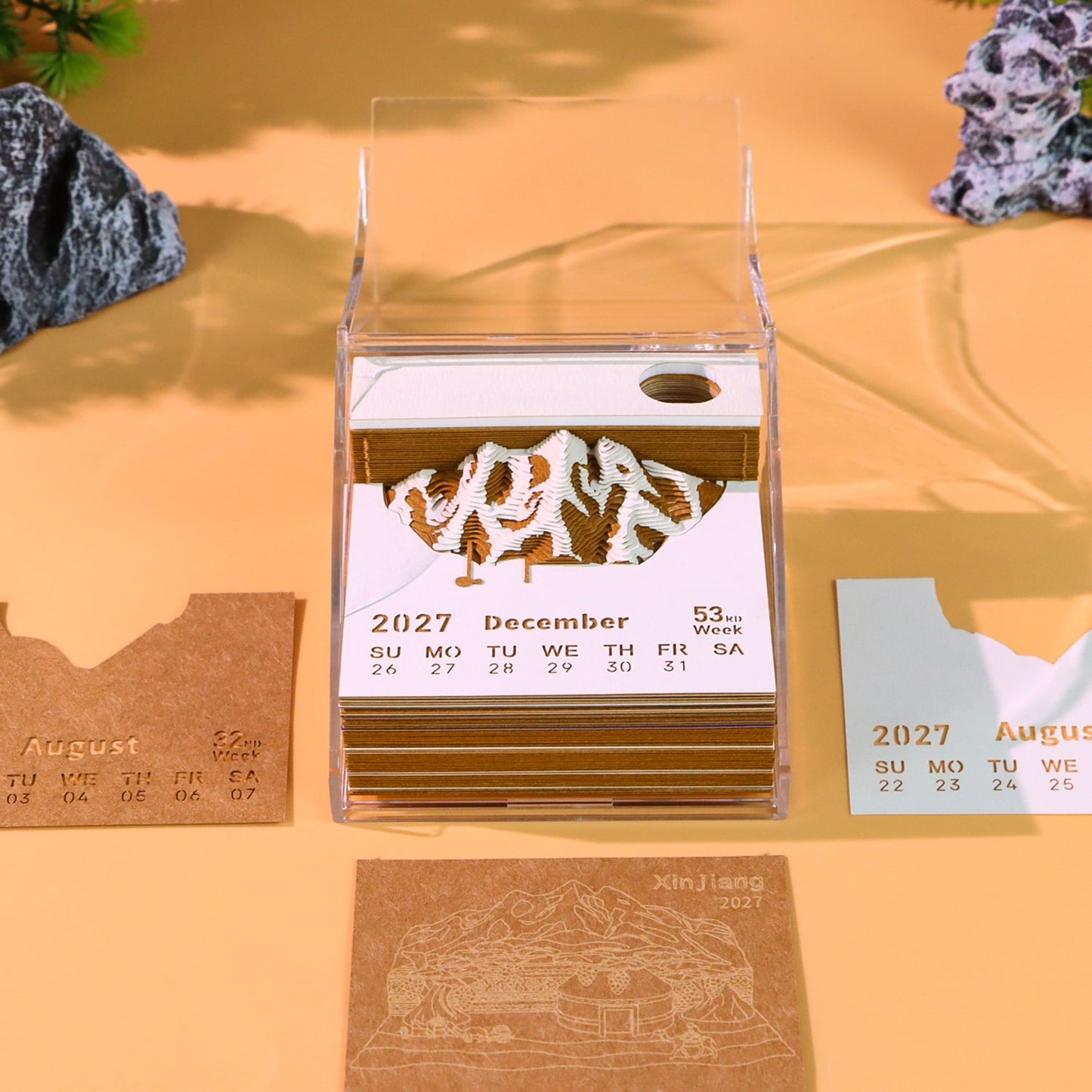 3D Calendar - Xinjiang Impression - 3D Calendar