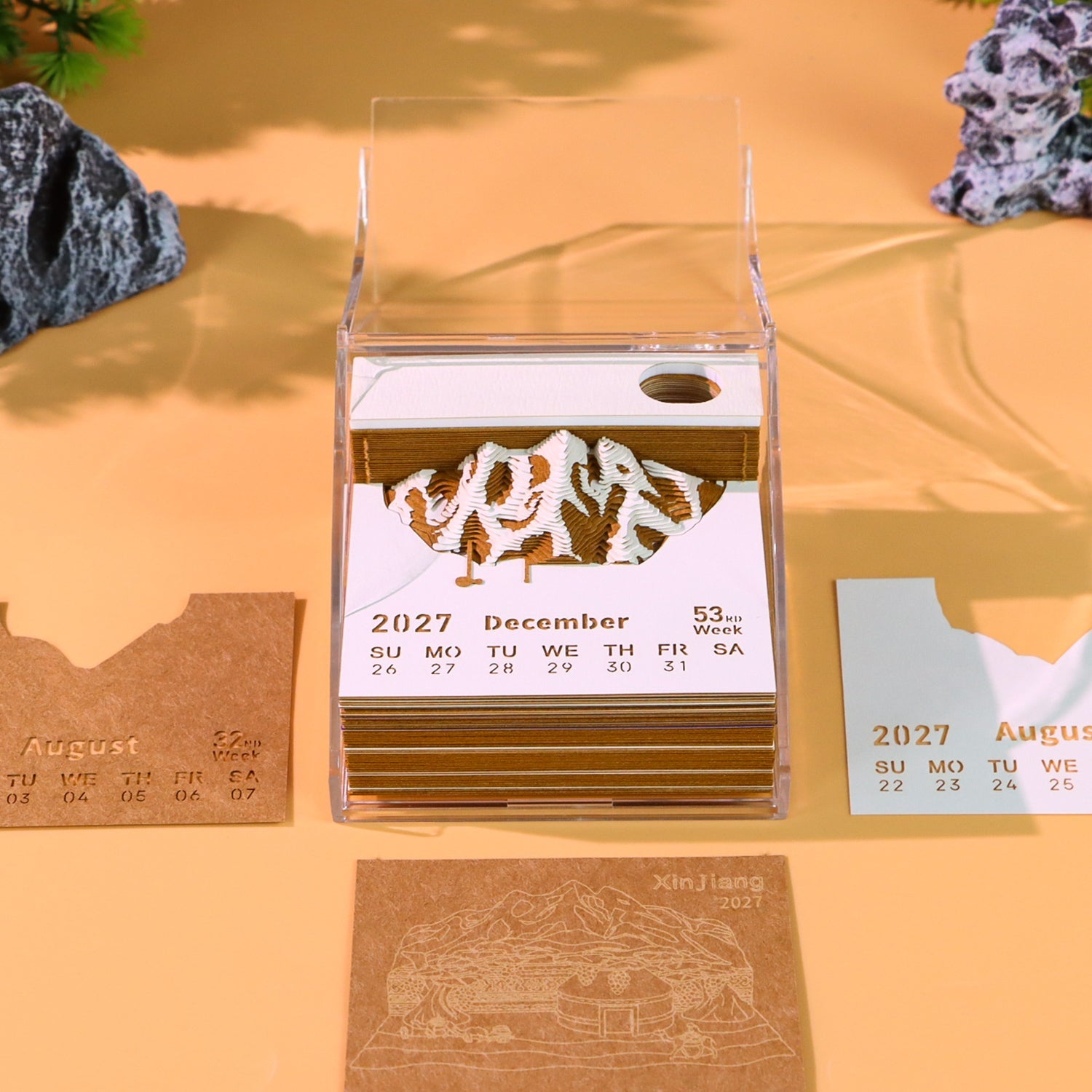 3D Calendar - Xinjiang Impression - 3D Calendar