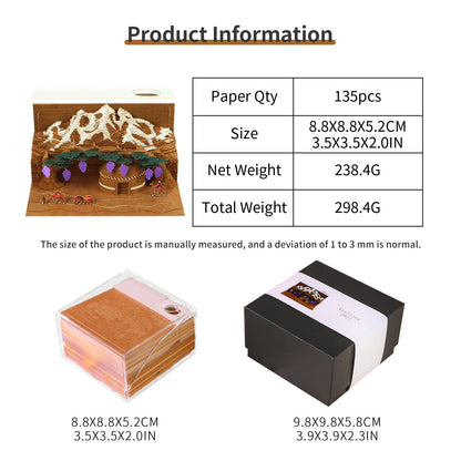 3D Calendar - Xinjiang Impression - 3D Calendar