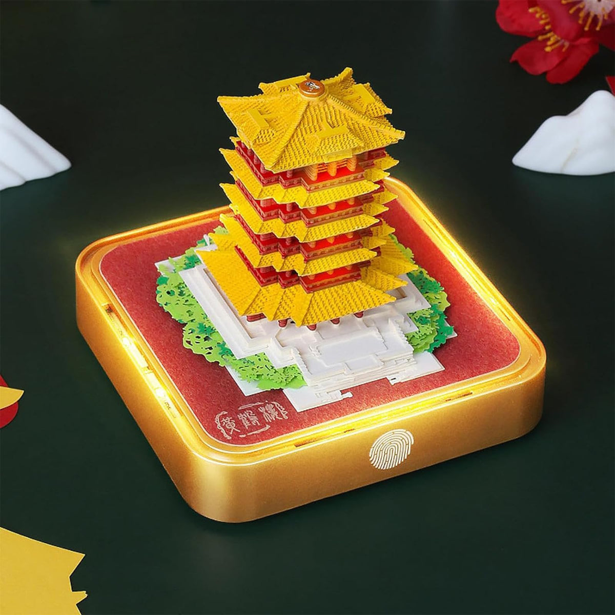 3D Calendar 2026 - Yellow Crane Tower - 3D Calendar
