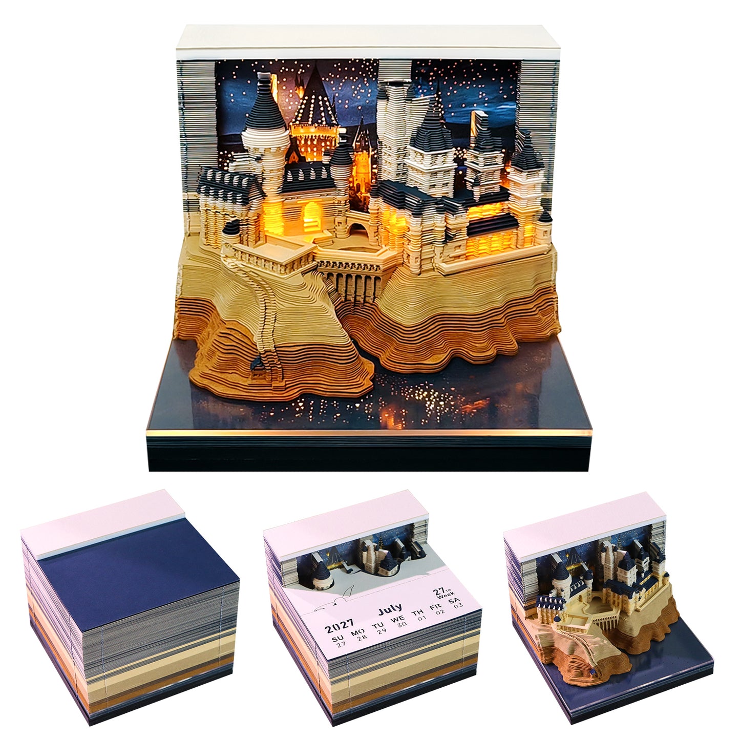 3D Calendar 2027 - Magic Castle