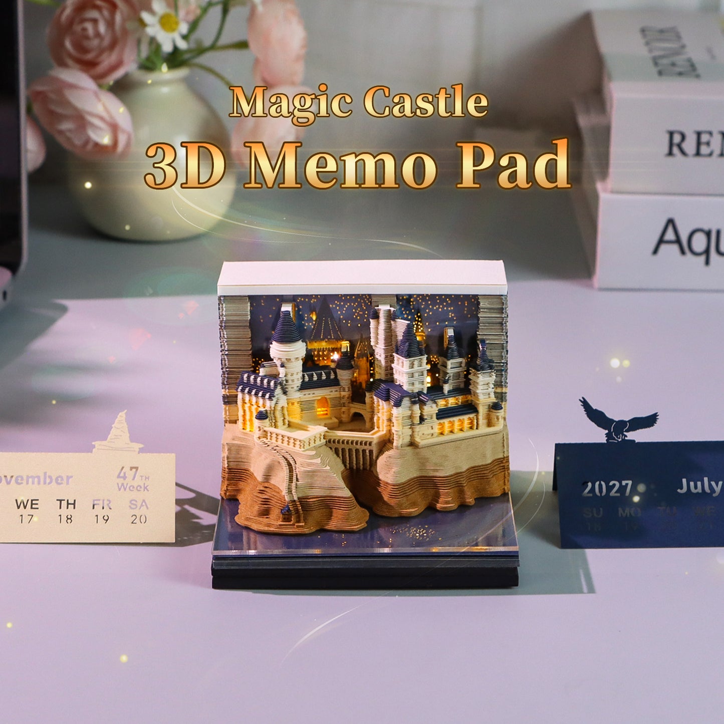 3D Calendar 2027 - Magic Castle