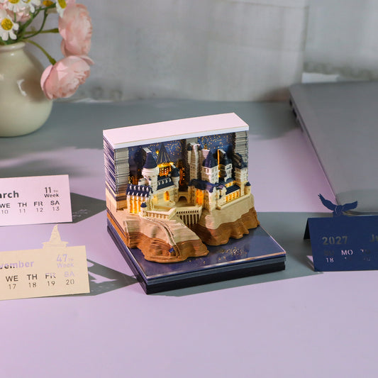 3D Calendar 2027 - Magic Castle
