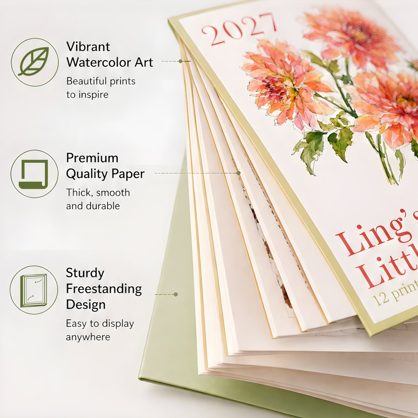 Ling Chang Calendar 2027 - 3D Calendar