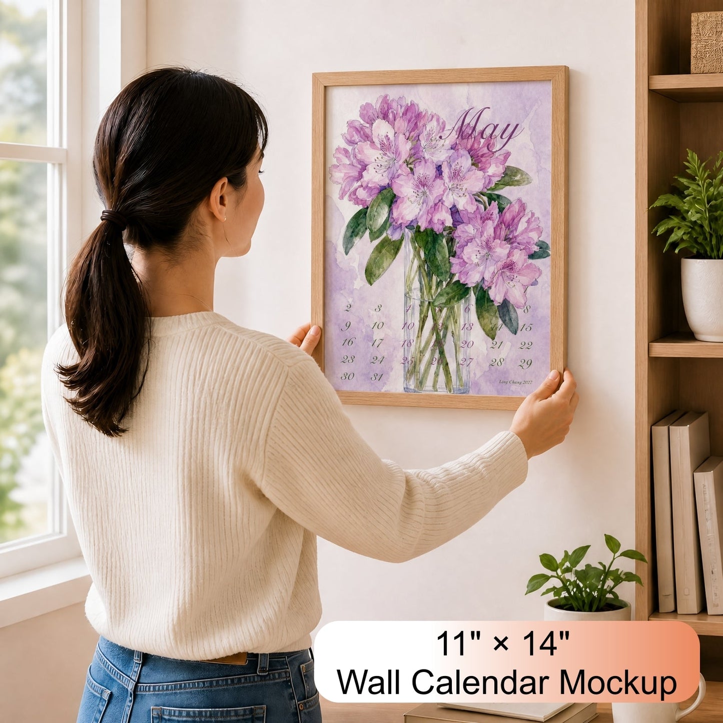 Ling Chang Calendar 2027 - 3D Calendar